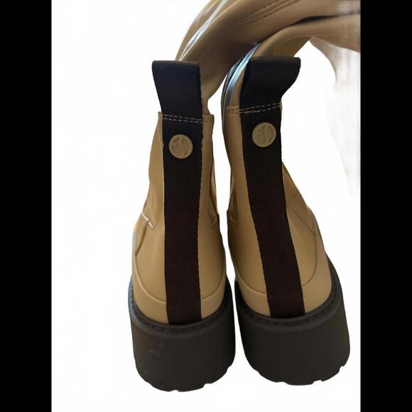 DISCOUNT SHIPPING NEW Franco Sarto Janna Stylish Chunky Knee-High Boots size 6 - Picture 4 of 7